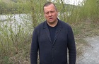 Андрей Любавский обратился к первомайцам с просьбой проголосовать за парк на берегу реки Иня